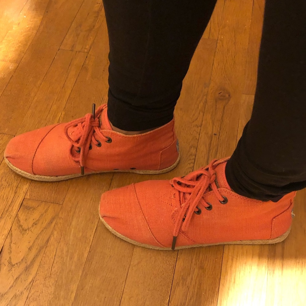 Coral TOMS Botas (high tops)